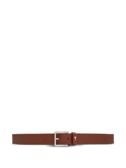 Paris Paris leather belt by AMI