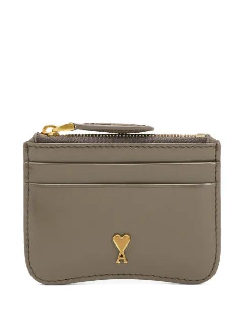 Paris Paris leather cardholder by AMI