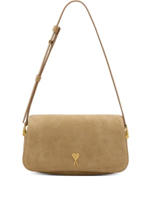 Paris Paris suede shoulder bag by AMI