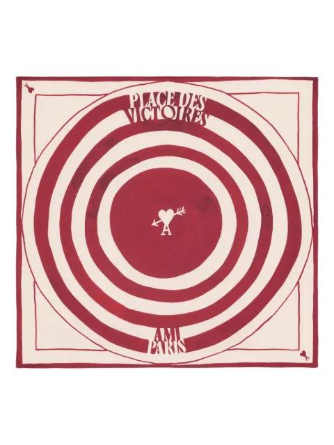 Place des Victoires printed scarf by AMI
