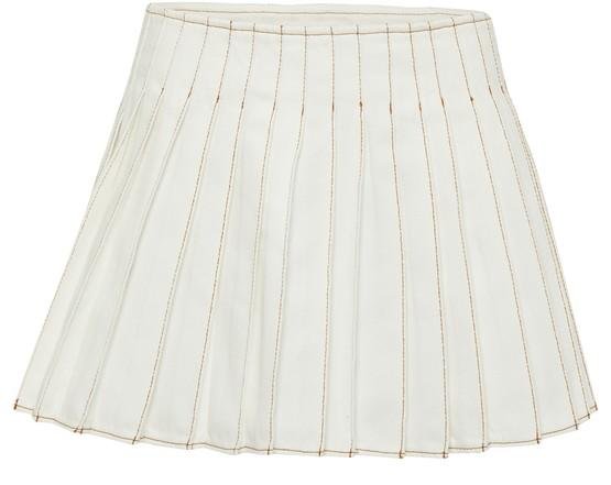 Pleated mini skirt by AMI