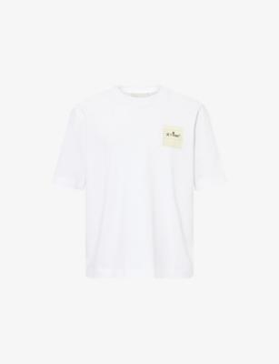 Post-it Je t'aime Cotton-Jersey T-Shirt by AMI