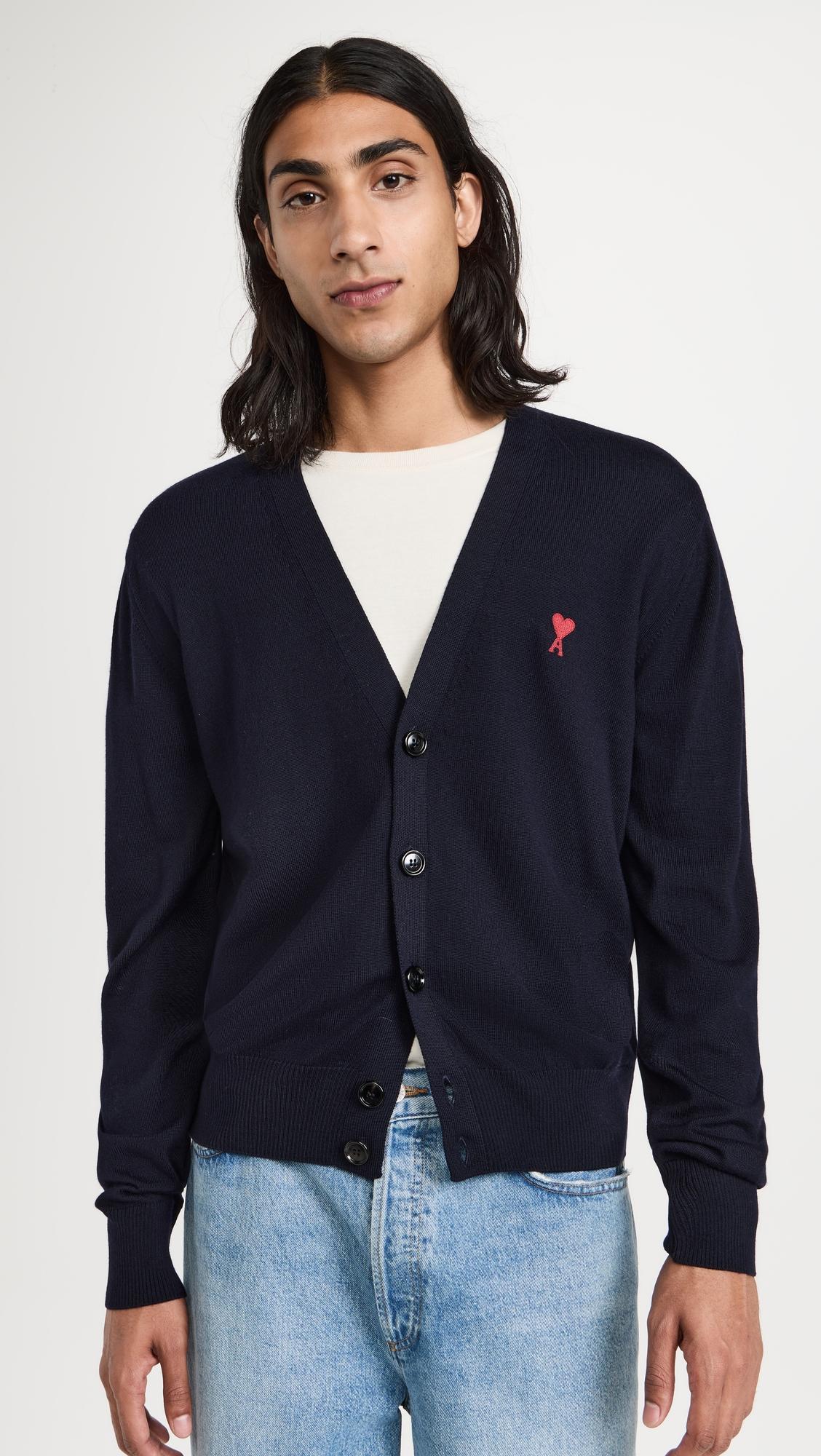Red ADC Cardigan by AMI