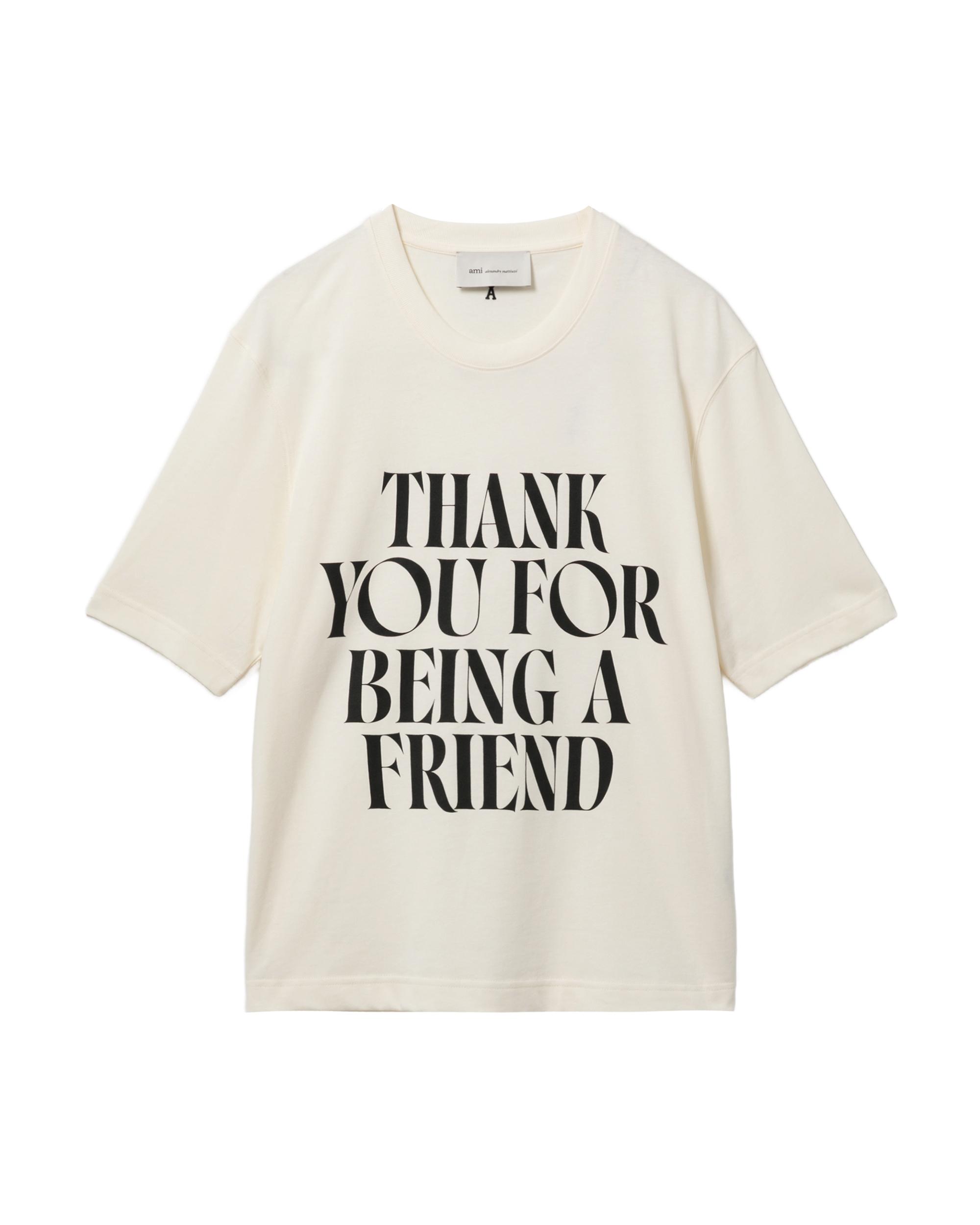 Slogan tee by AMI