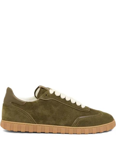 Step leather low-top sneakers by AMI