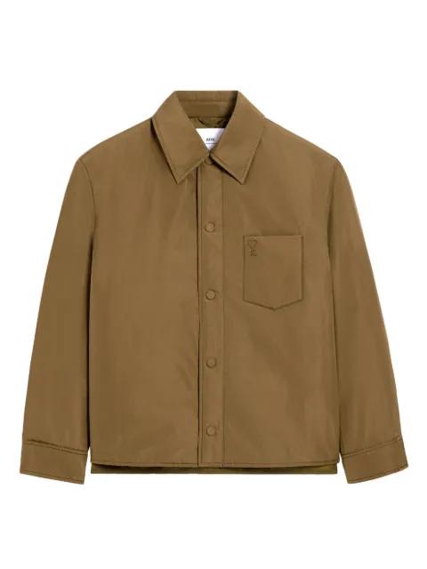 Taffetas padded Ami De Coeur overshirt by AMI