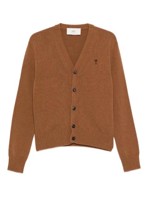 V-neck button cardigan by AMI
