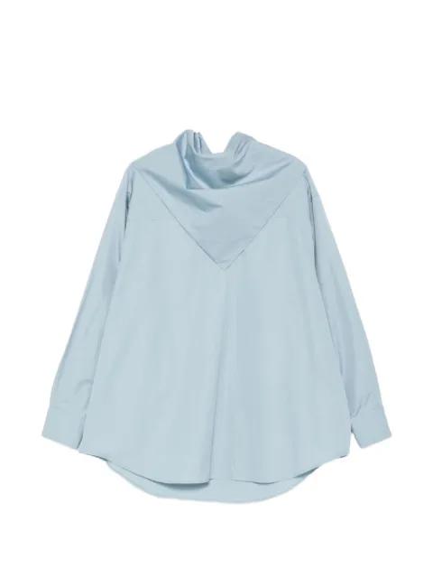 bandana-collar shirt by AMI