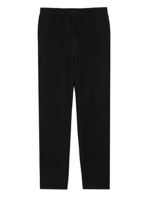 blended linen elasticated waist trousers by AMI