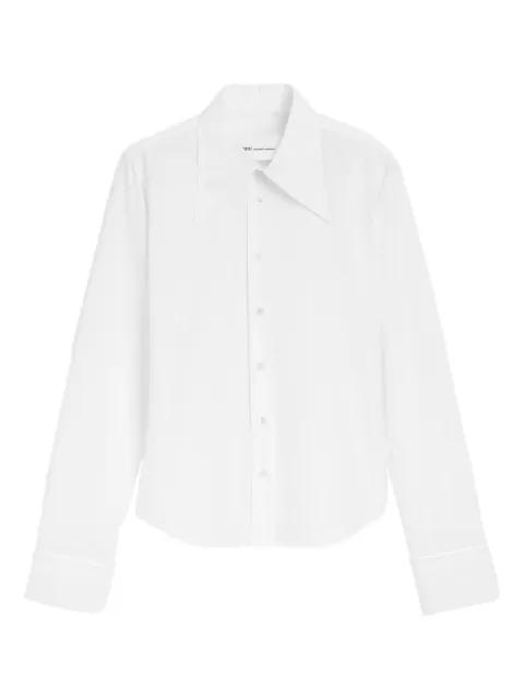 blended silk sharp collar adjusted shirt by AMI blended silk sharp collar adjusted shirt by AMI