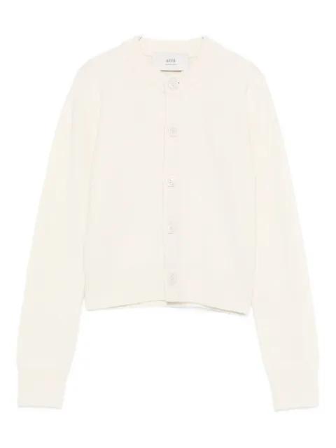 button-front cardigan by AMI
