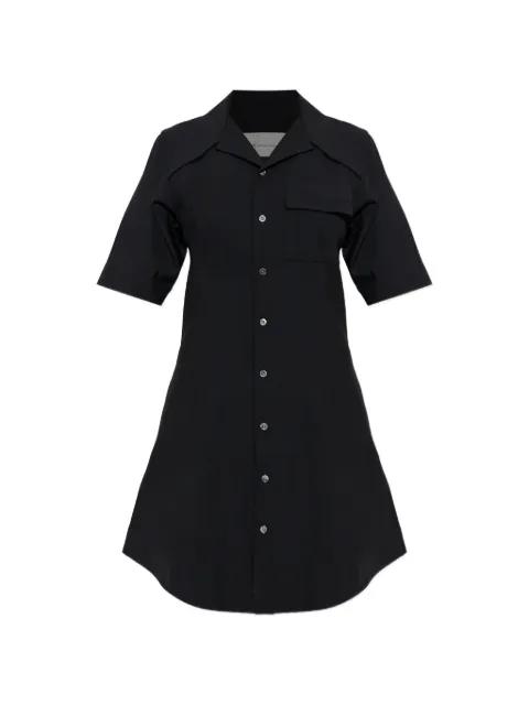 button short-sleeve dress by AMI