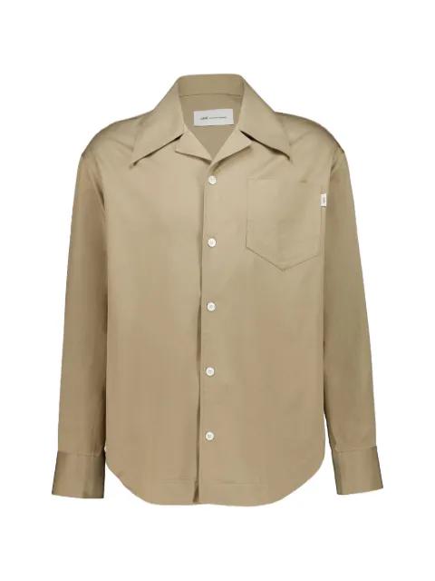 chest-pocket long-sleeve shirt by AMI