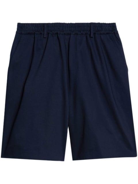 cotton chino shorts by AMI