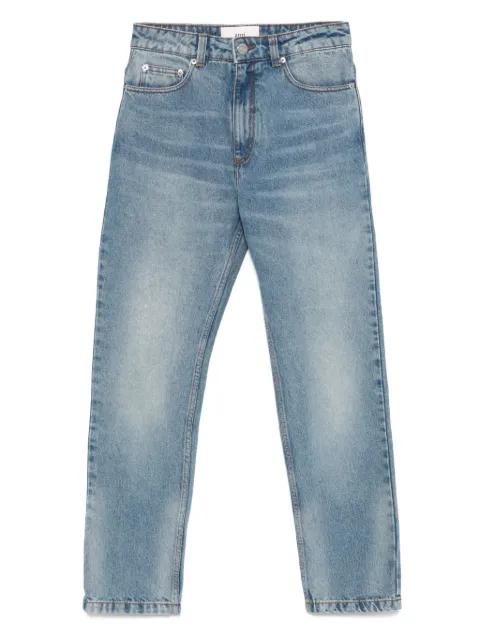 cotton classic fit jeans by AMI