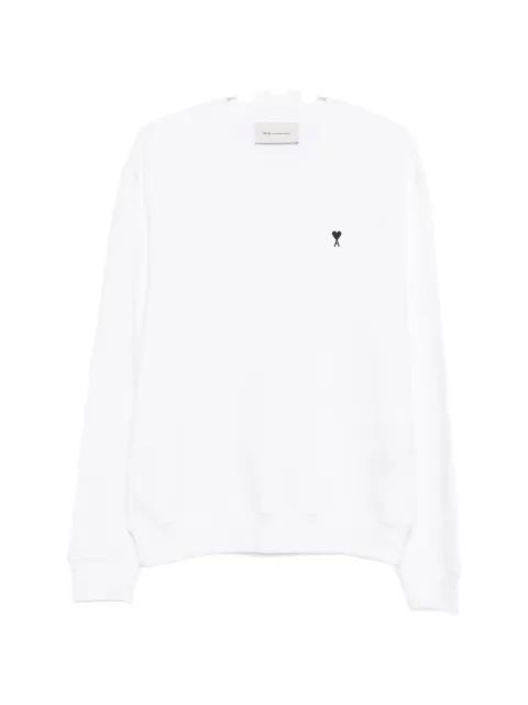 cotton contrasted Ami de Coeur sweatshirt by AMI