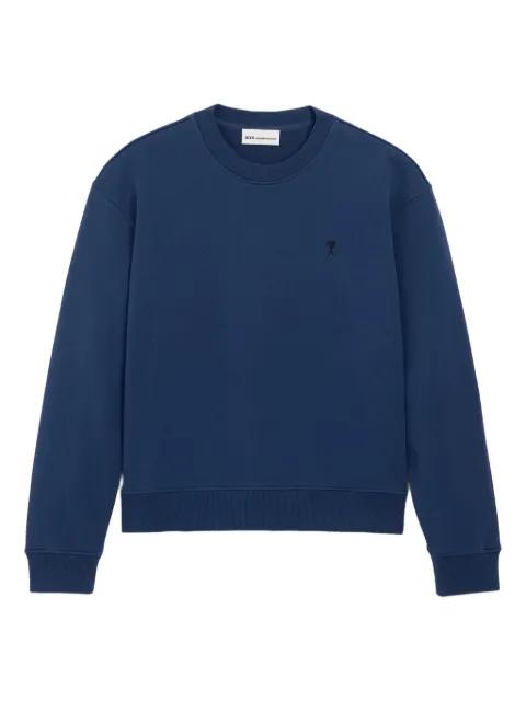 cotton contrasted Ami de Coeur sweatshirt by AMI