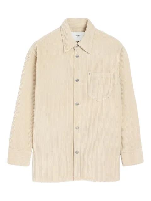 cotton corduroy shirt jacket by AMI