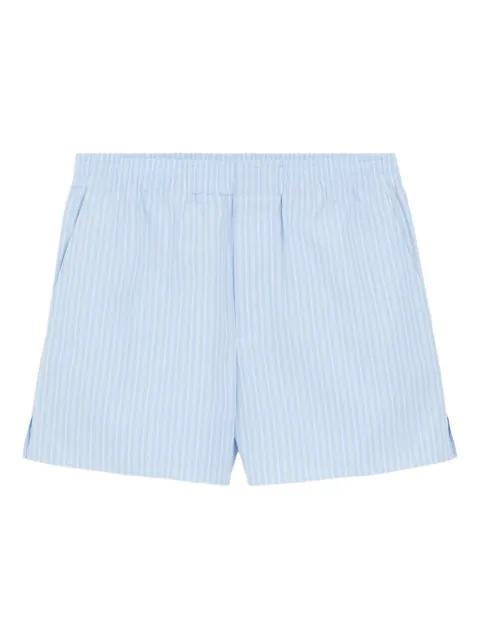 cotton elasticated shorts by AMI
