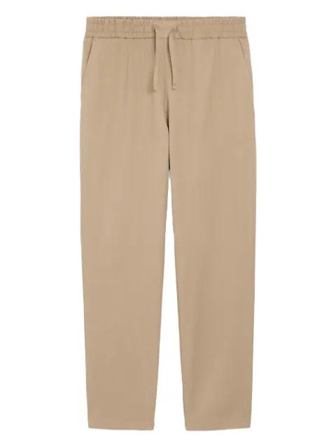 cotton elasticated waist trousers by AMI