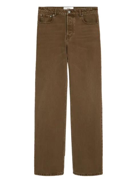 cotton loose-fit jeans by AMI