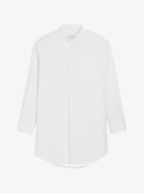 cotton mao collar tunic dress by AMI