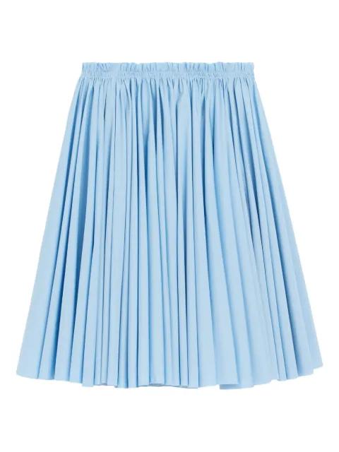cotton midi corolla skirt by AMI