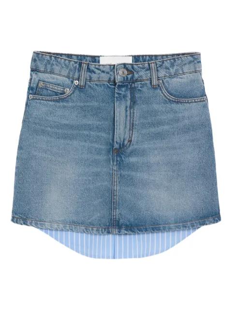 cotton mini skirt by AMI
