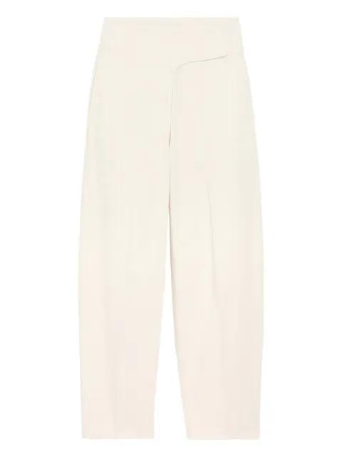 cotton wrapped belted ballon fit jeans by AMI