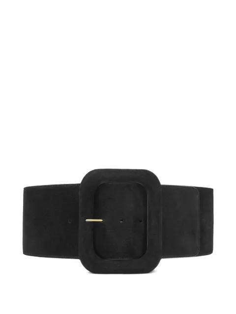 cow leather large belt by AMI