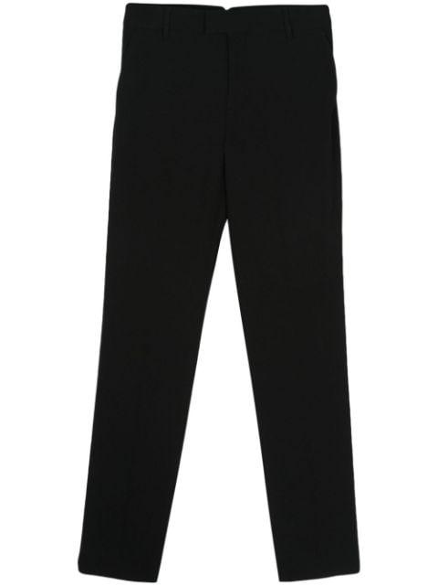 crepe tapered-leg trousers by AMI