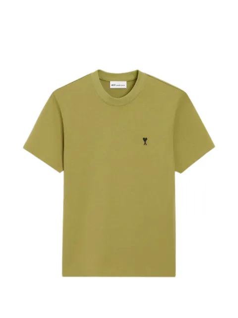 crew-neck logo T-shirt by AMI
