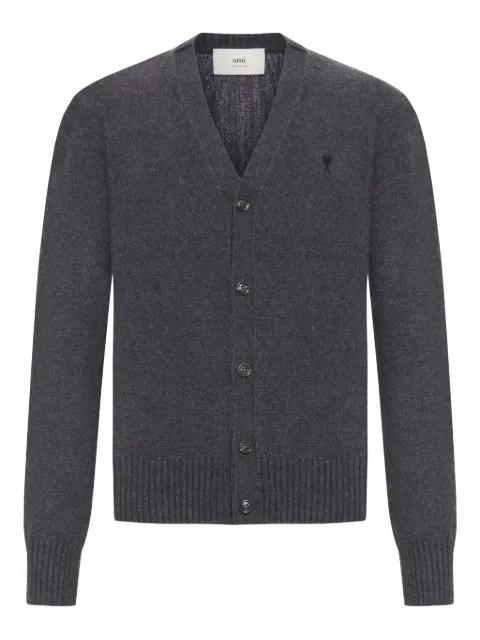 de Coeur monogram button-fastening cashmere cardigan by AMI