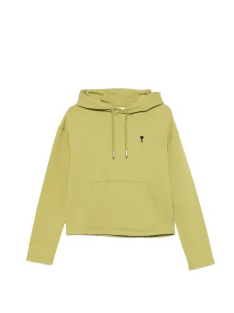 embroidered hoodie by AMI