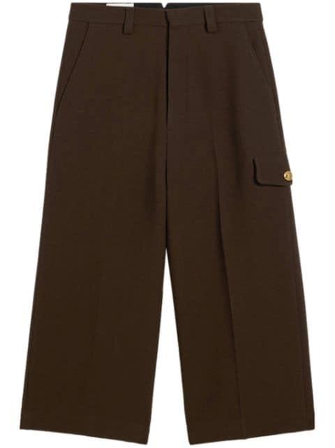 flap pocket bermuda shorts by AMI