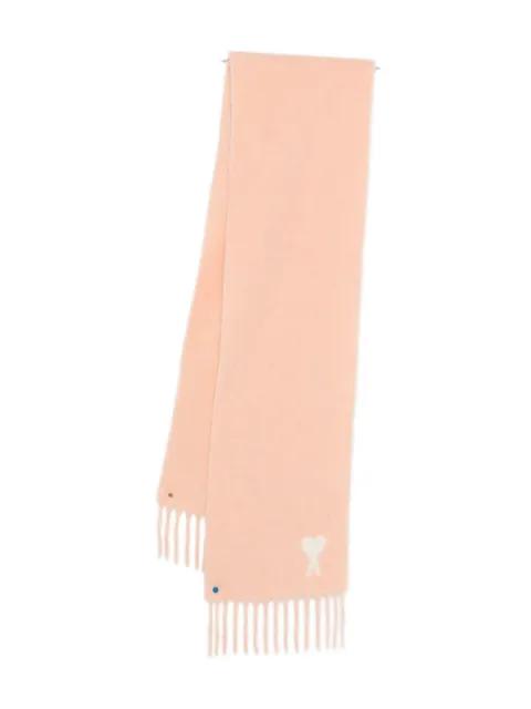 fringed scarf by AMI