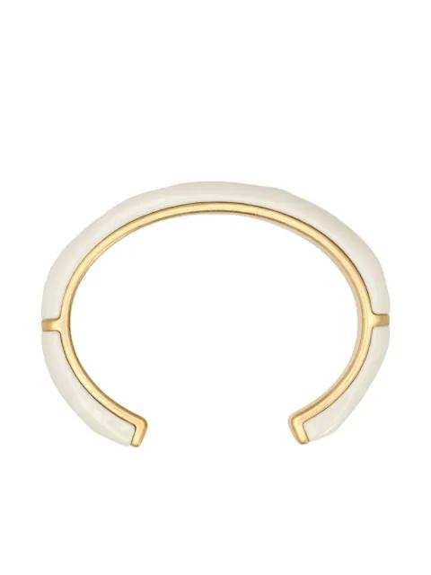 hammered lacquered bracelet by AMI