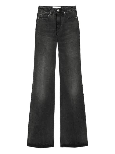 high-waist flared jeans by AMI