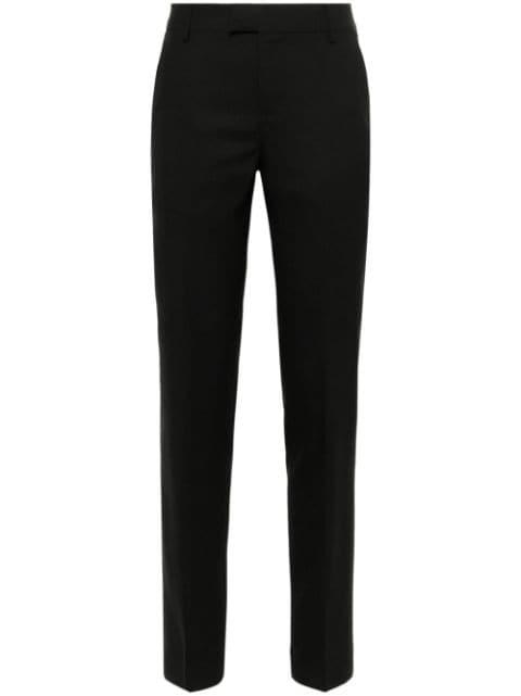 high-waist tapered-leg trousers by AMI