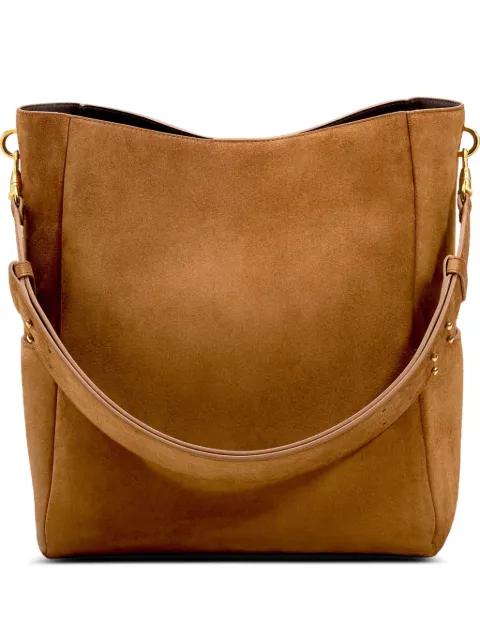 large Carrousel leather bucket bag by AMI