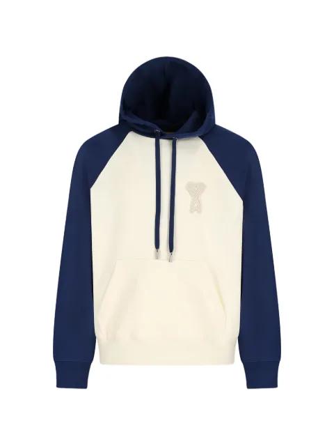 logo-detail hoodie by AMI