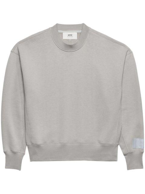 logo-patch sweatshirt by AMI