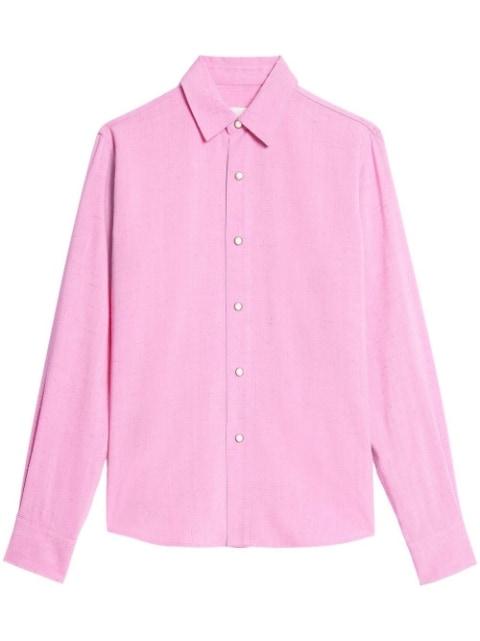 long-sleeve buttoned shirt by AMI