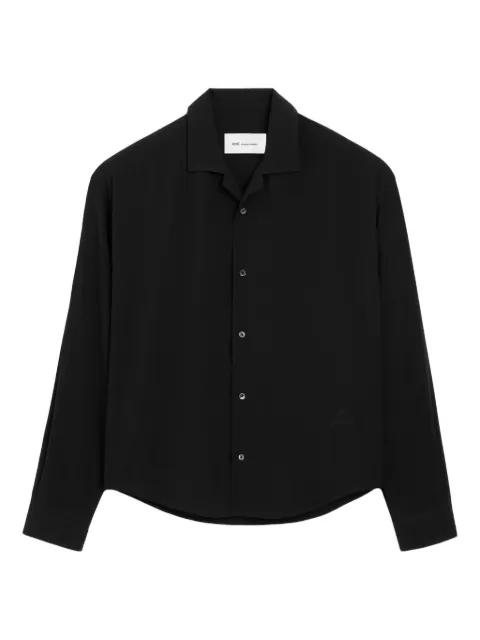 long-sleeved embroidered shirt by AMI