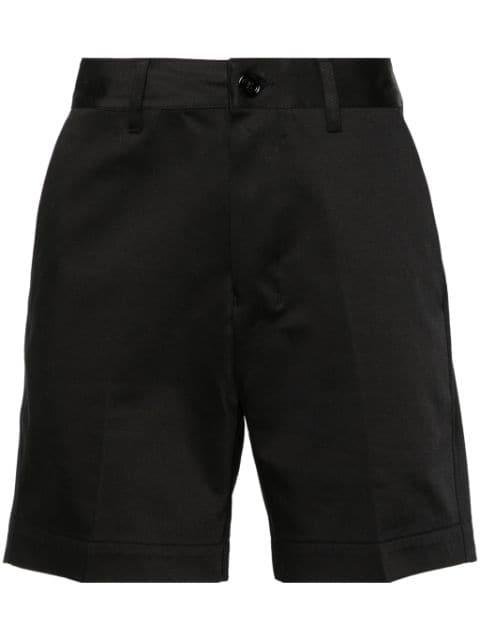 mid-rise cotton bermuda shorts by AMI