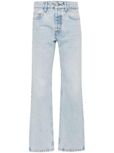 mid-rise straight-leg jeans by AMI