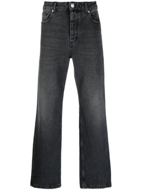 mid-rise straight-leg jeans by AMI