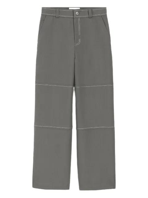 new wool worker trousers by AMI