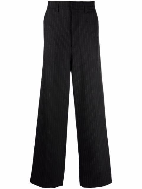 pinstripe tailored trousers by AMI