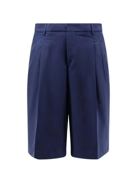 pleated bermuda shorts by AMI